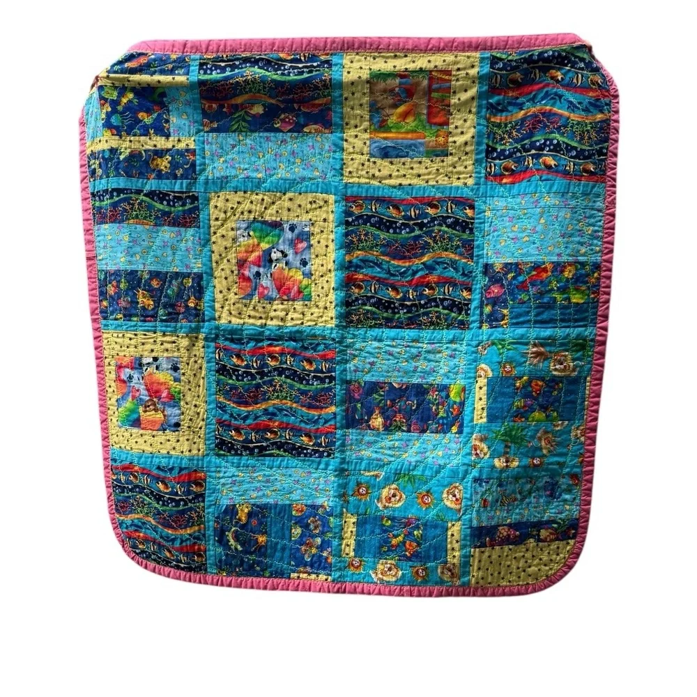 Colorful Patchwork Quilt - Picture 1 of 3